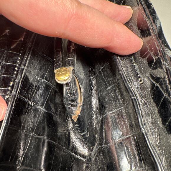 Vintage Alligator Leather Small Hand Bag - Picture 10 of 16